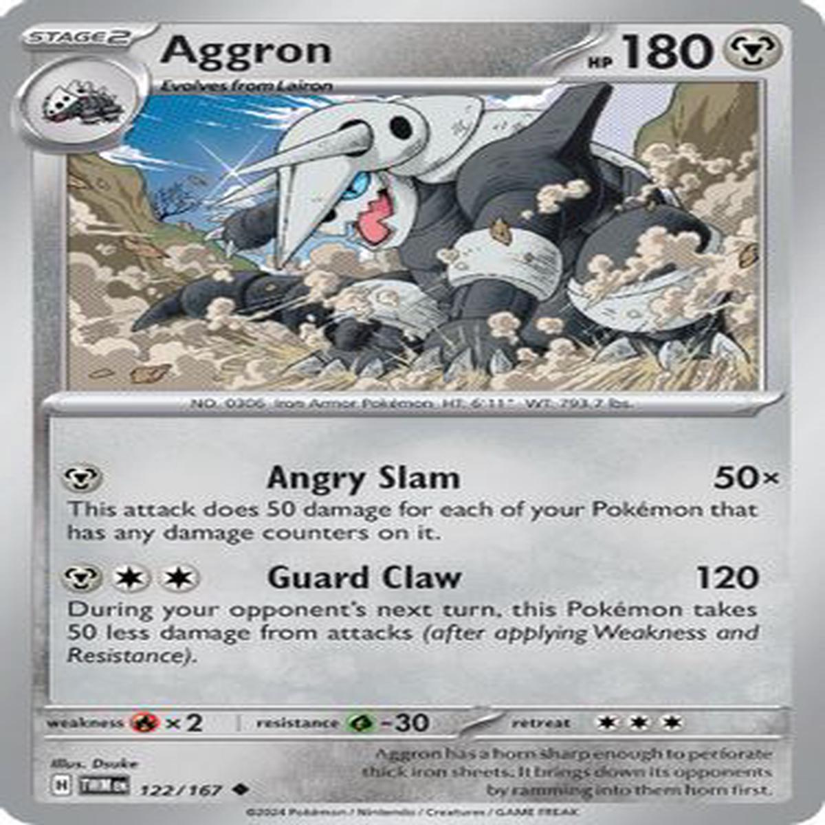 Aggron 122/167 - Uncommon