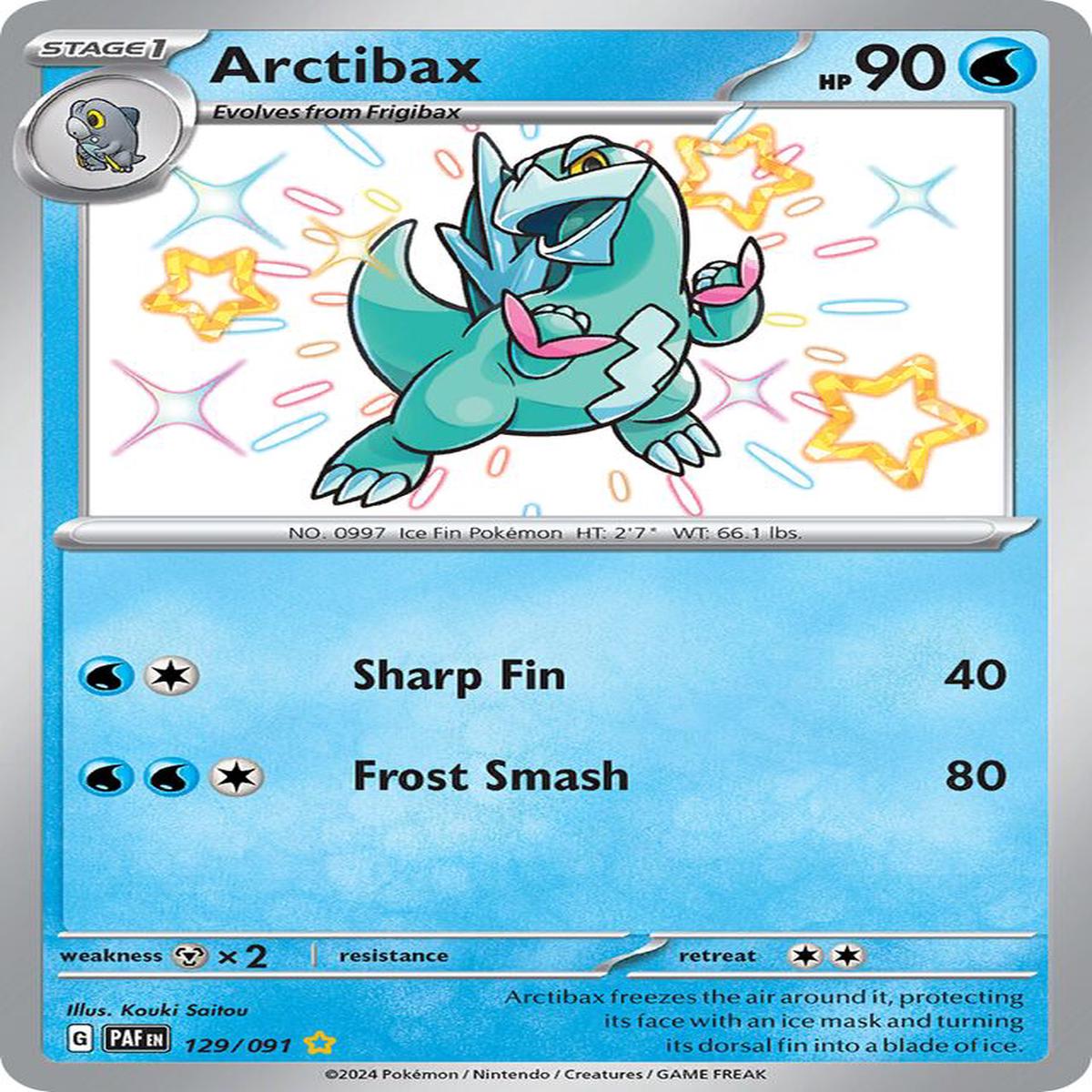 Arctibax 129/091 - Shiny Rare