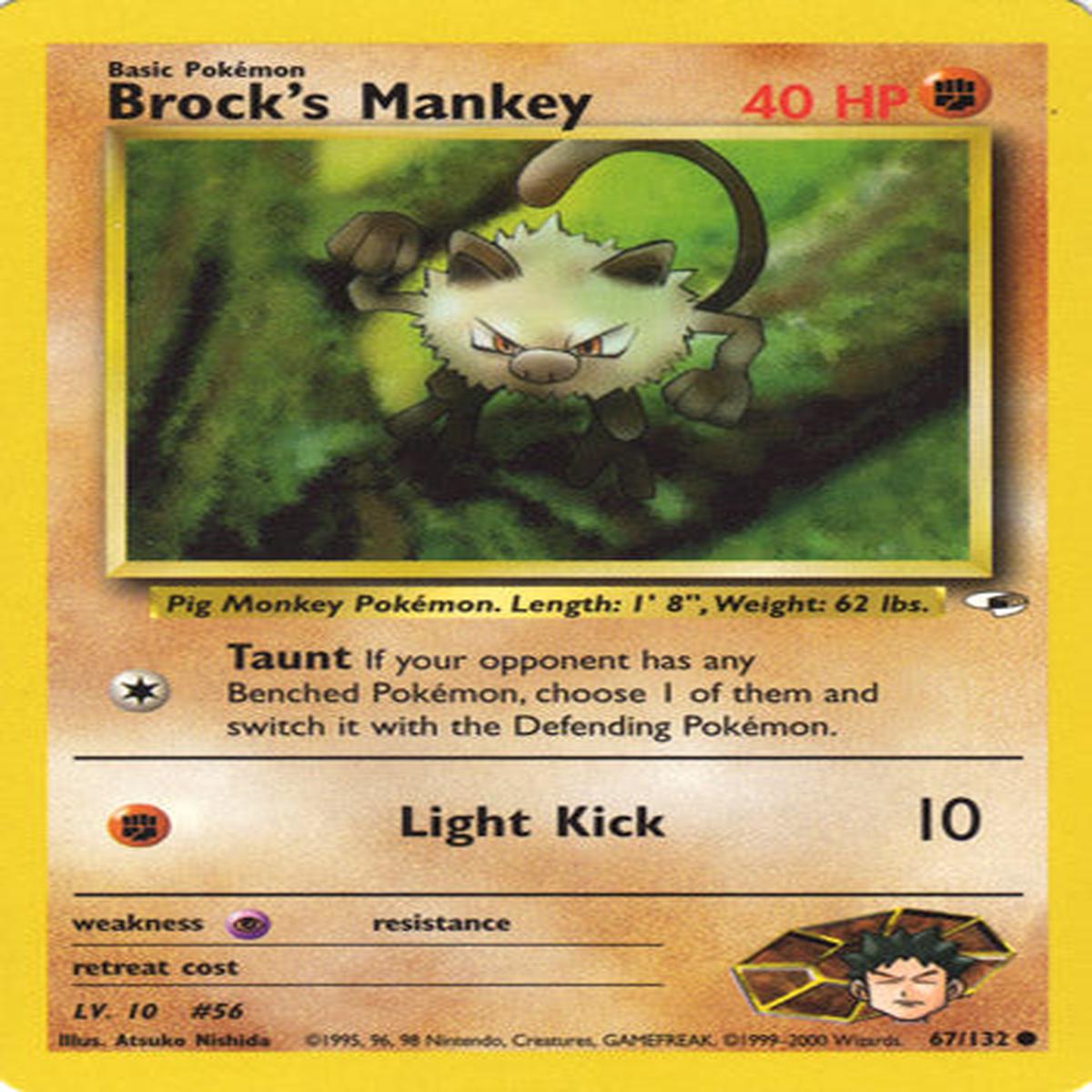 Brock's Mankey 67/132