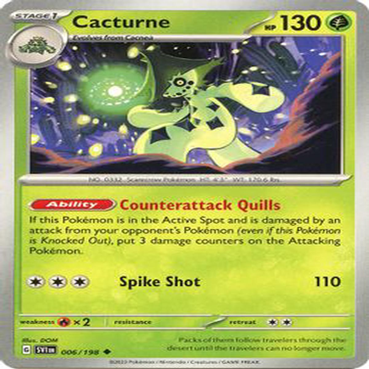 Cacturne - 006/198 Reverse Holo