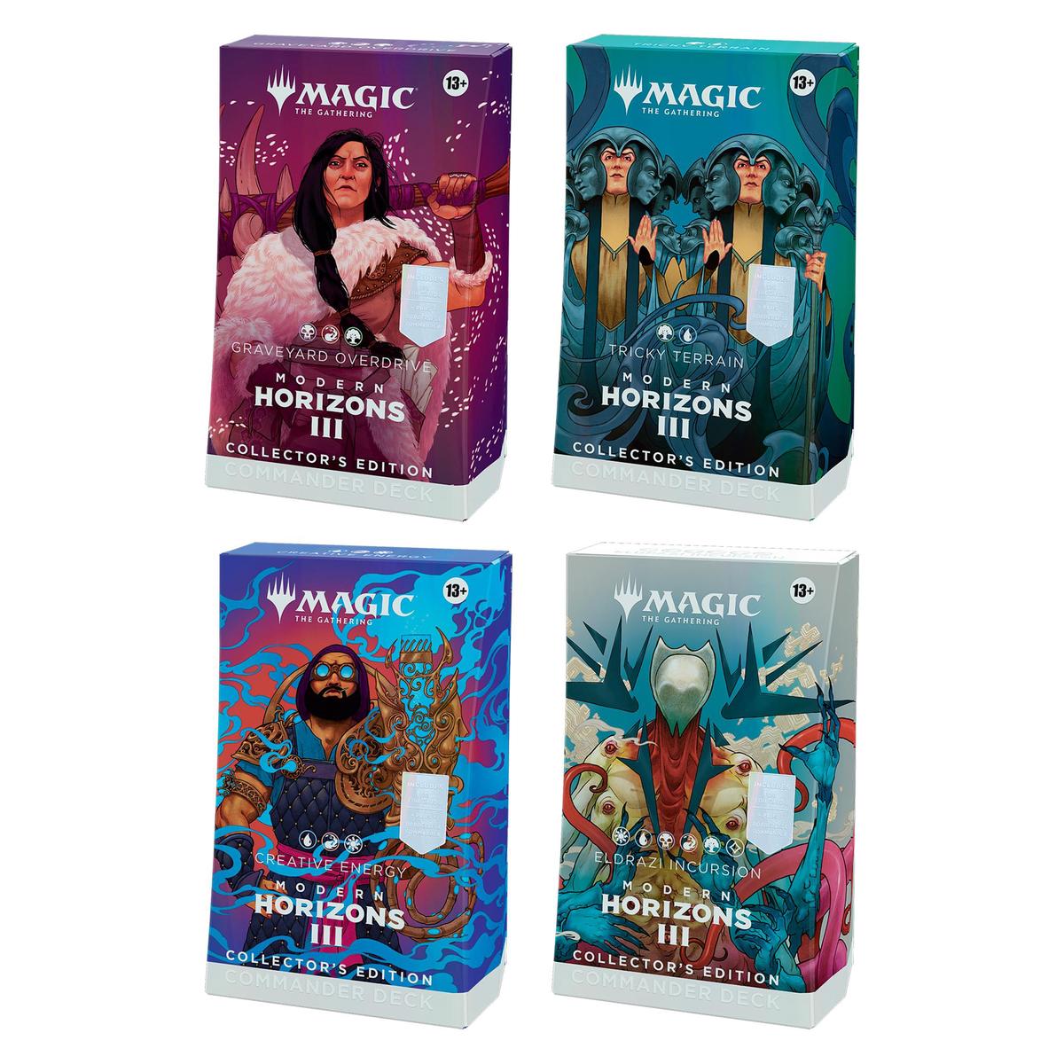 MTG: Modern Horizons 3 Commander Deck Collector's Edition CASE - INGLS -
