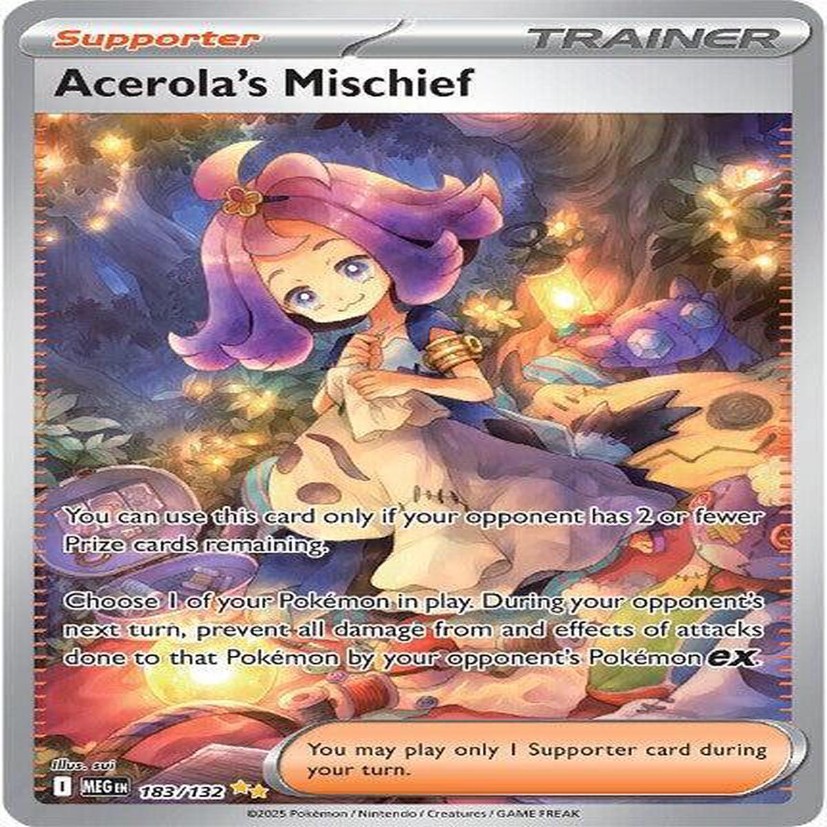Acerola's Mischief 183/132 - Special Illustration Rare