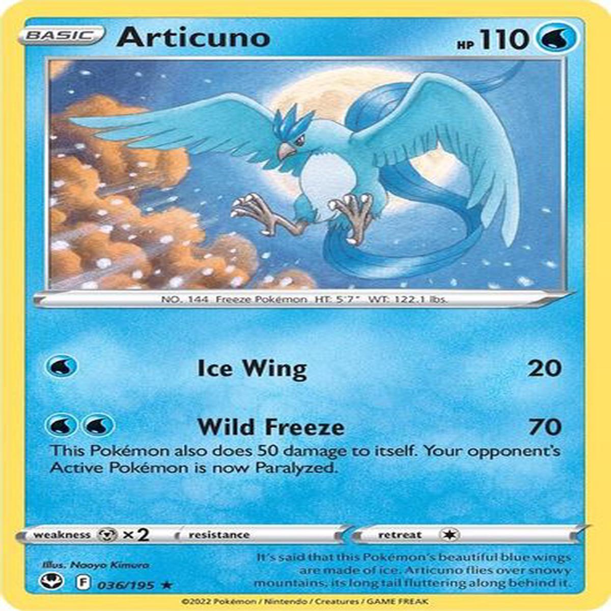 Articuno 036/195 Reverse Holo
