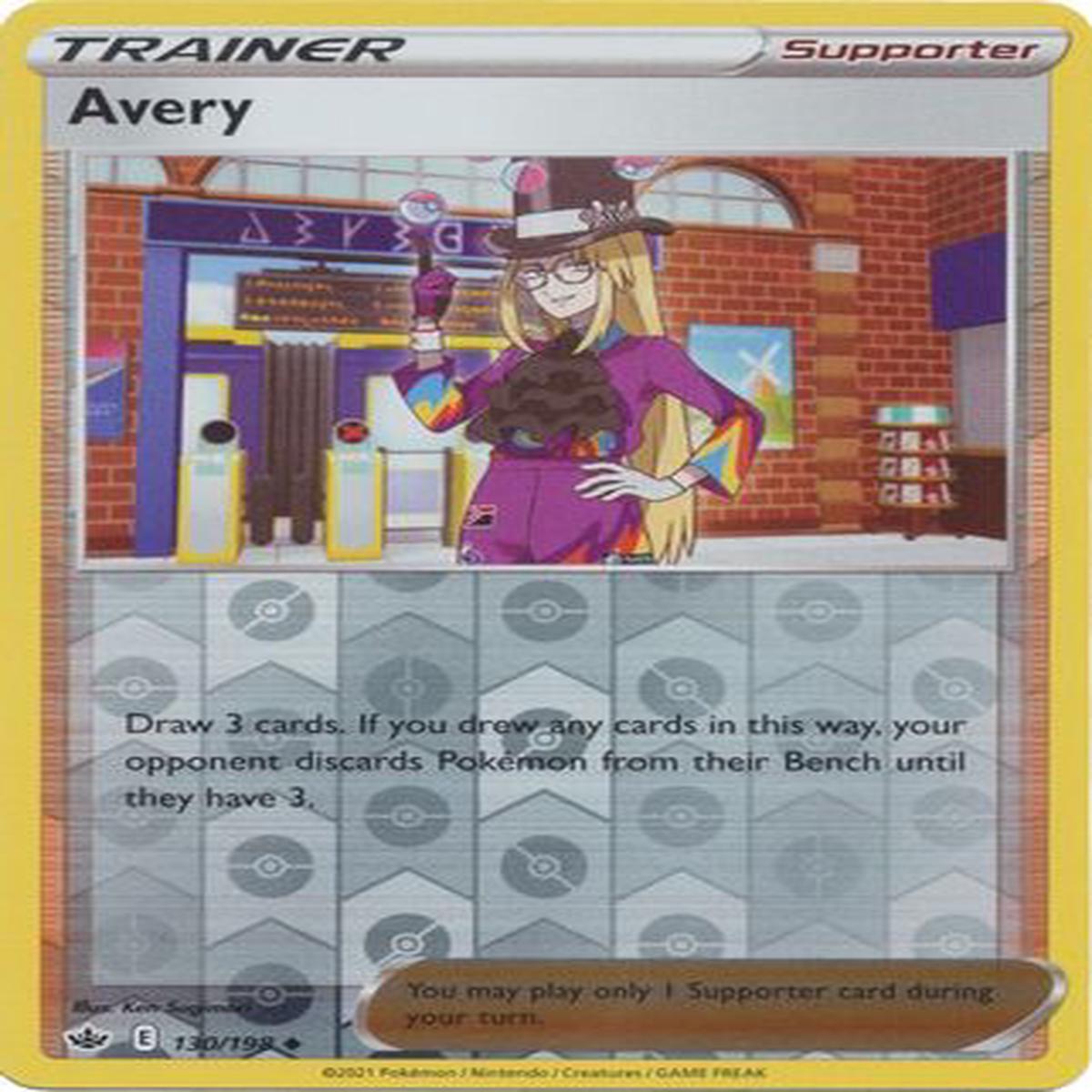 Avery 130/198 Reverse Holo