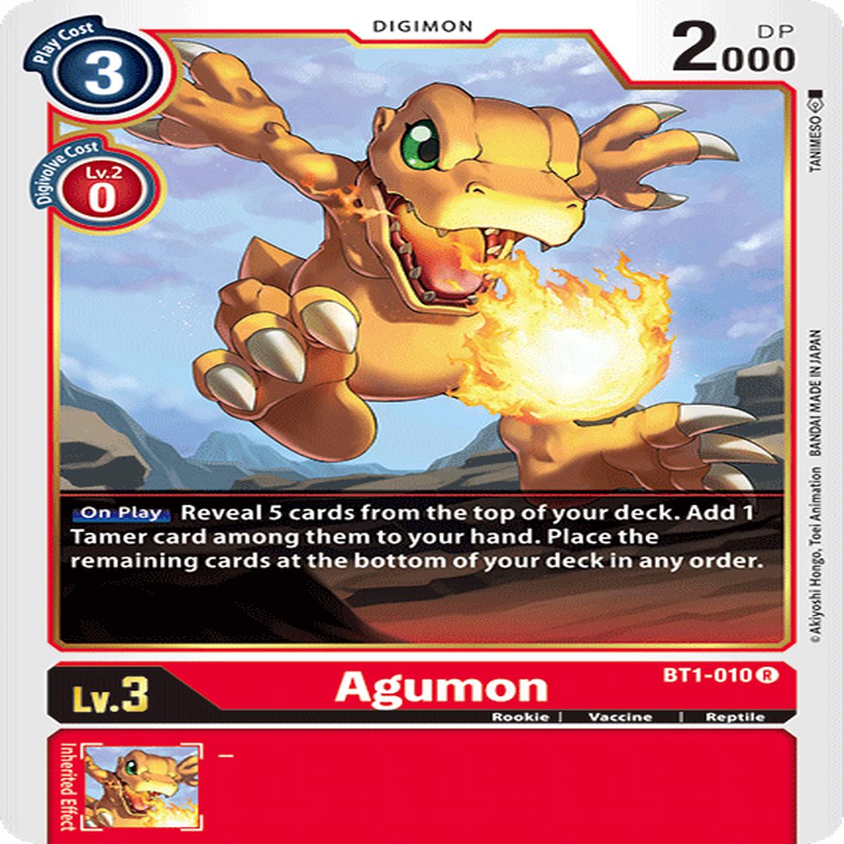 Agumon BT1-010