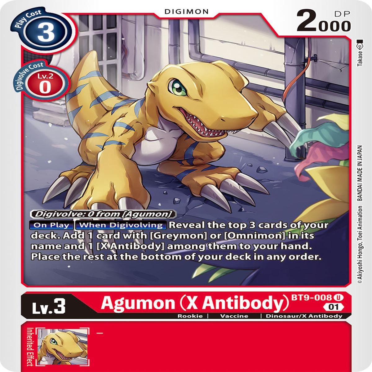 Agumon (X Antibody) BT9-008