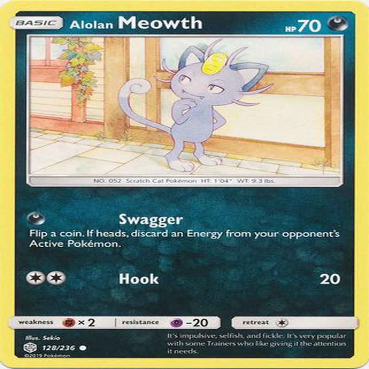 Alolan Meowth 128/236