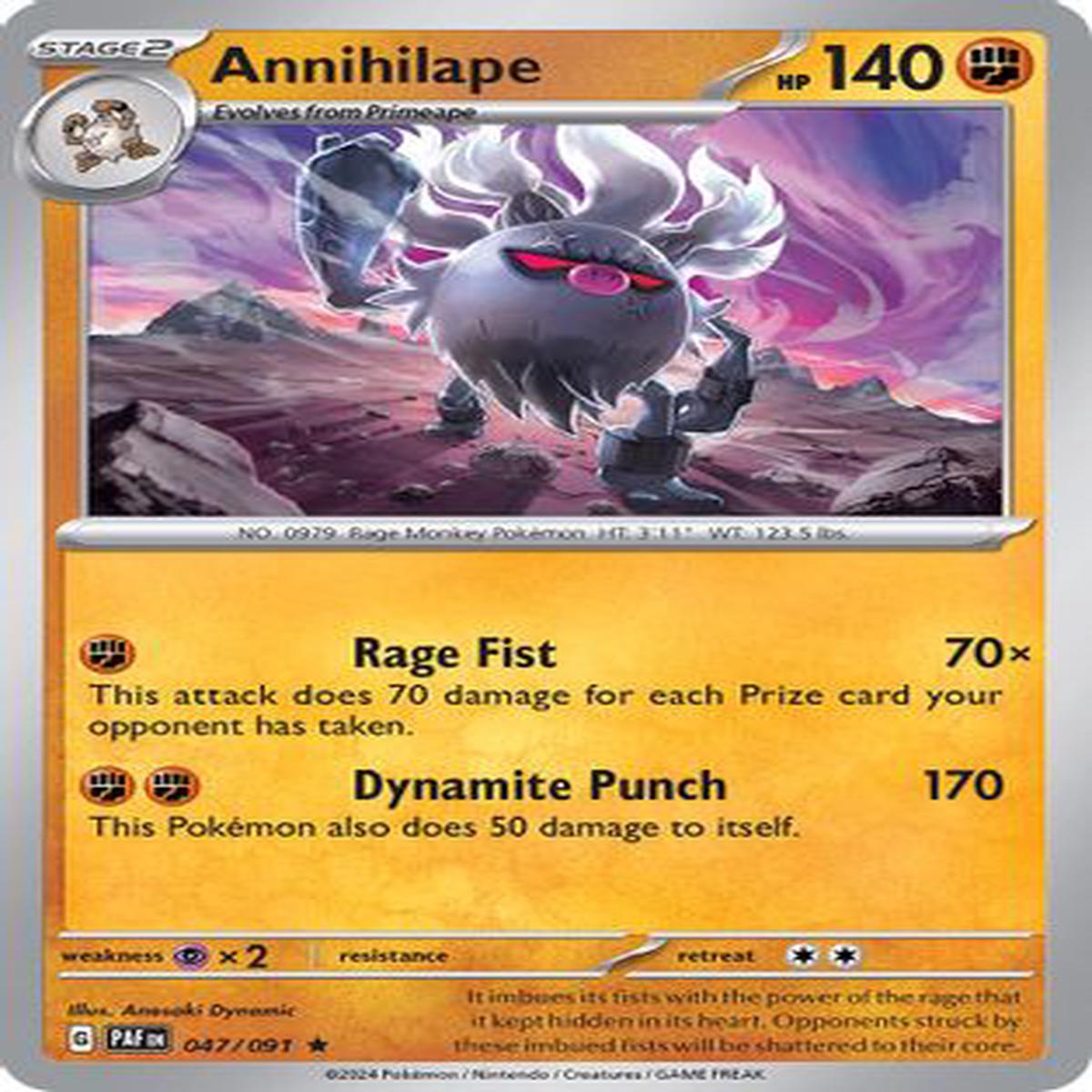 Annihilape 047/091 - Rare