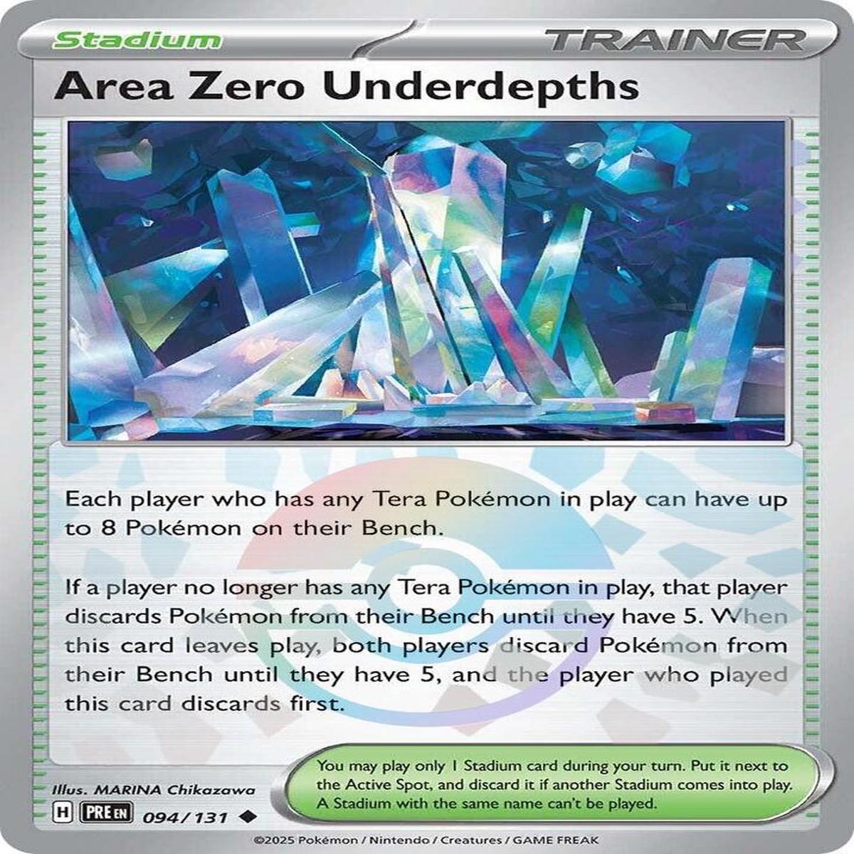 Area Zero Underdepths 094/131 - Uncommon - Holo (Poke Ball Pattern)