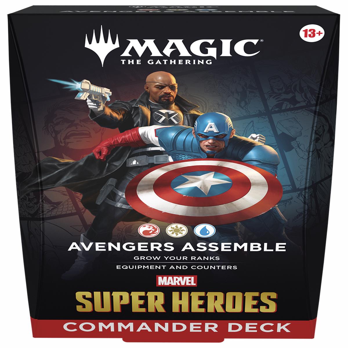 MTG: Marvel Super Heroes - Commander Deck - Avengers Assemble (PREVENTA)