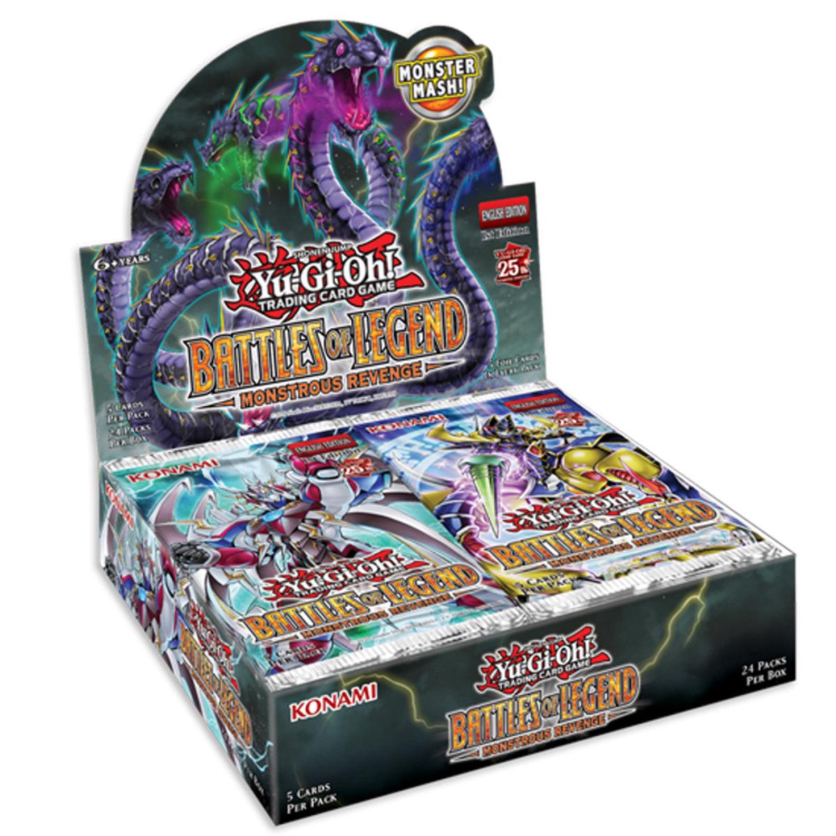 - YU-GI-OH - Battles of Legend (Monstrous Revenge) Booster Box