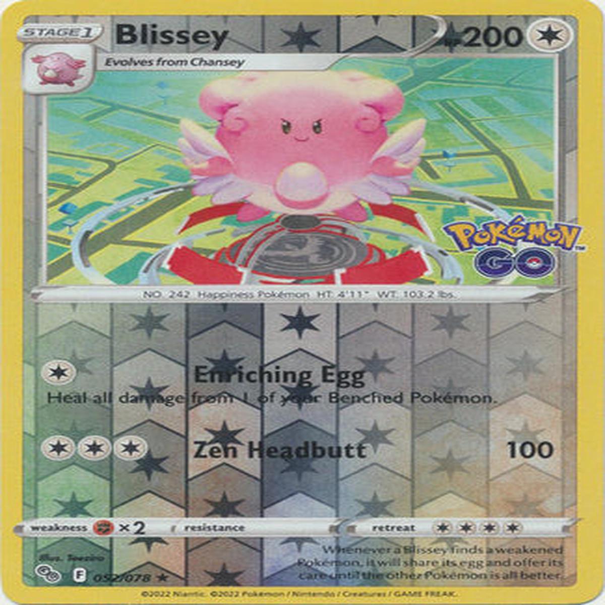 Blissey 052/078 Reverse Holo - Espaol