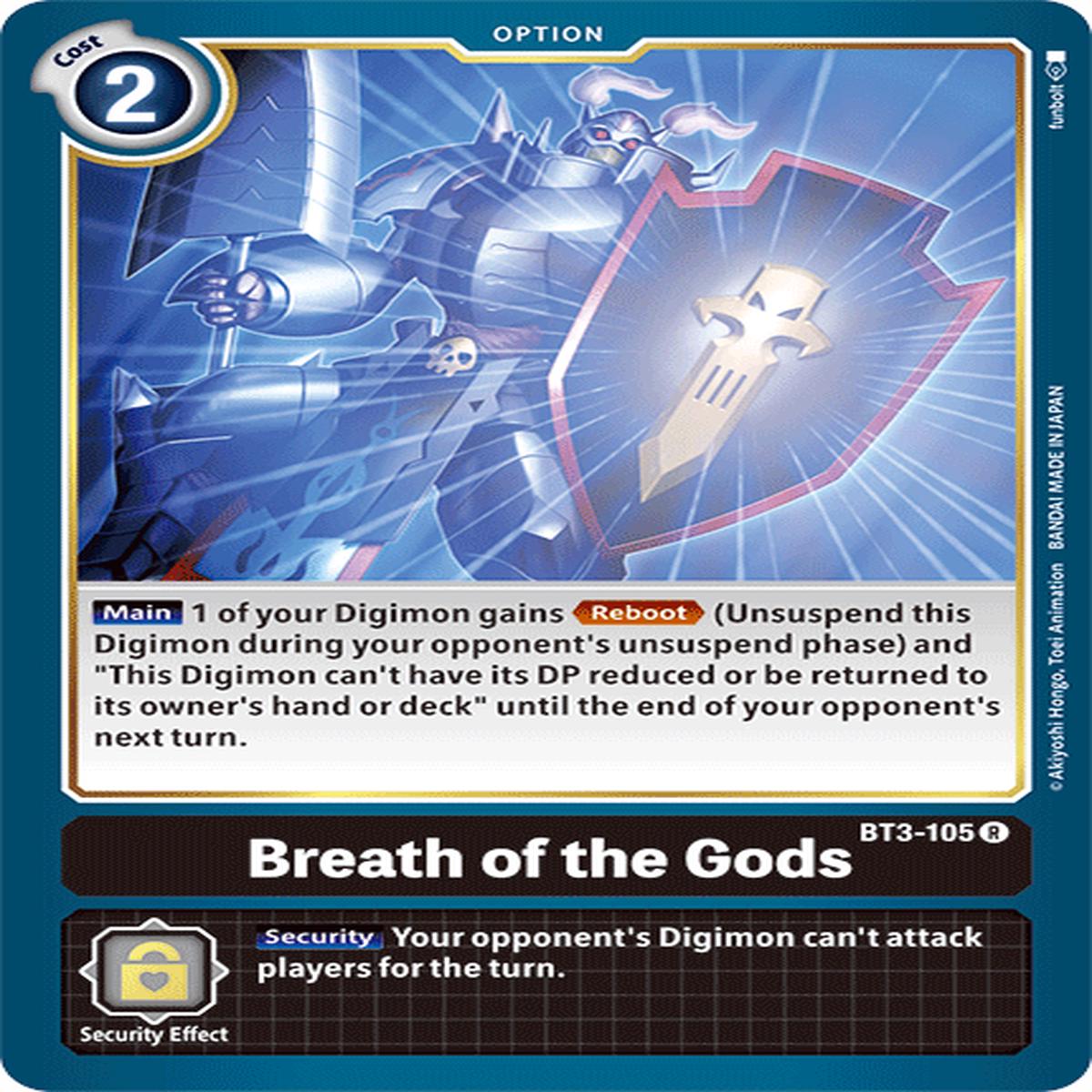 Breath Of The Gods BT3-105