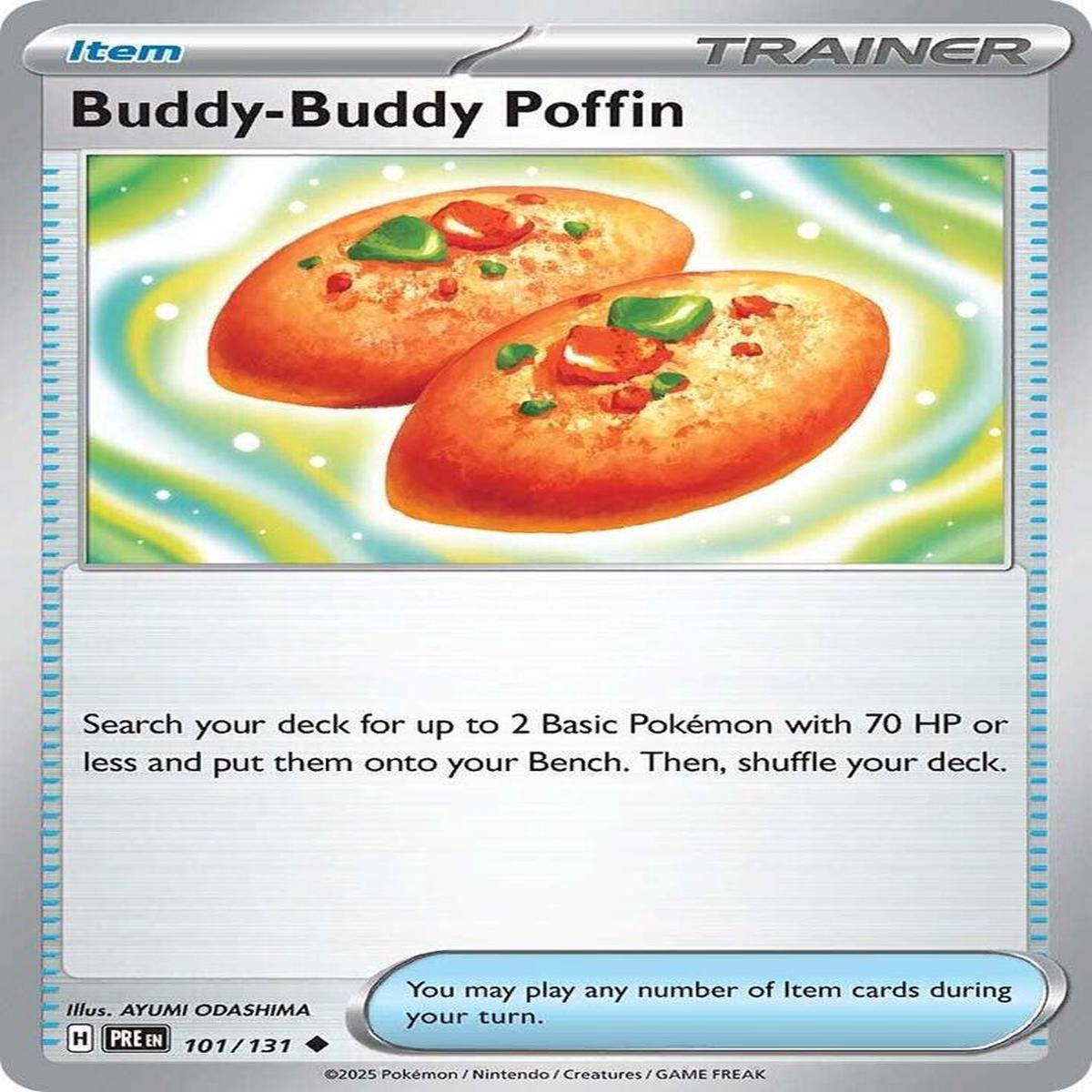 Buddy-Buddy Poffin 101/131 - Uncommon - (espaol)