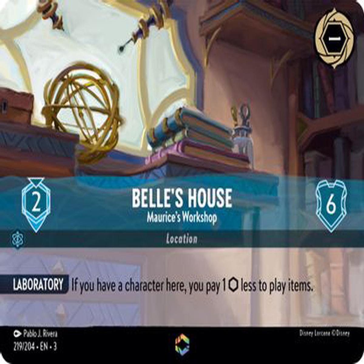Belle's House - Maurice's Workshop 219/204 - Enchanted