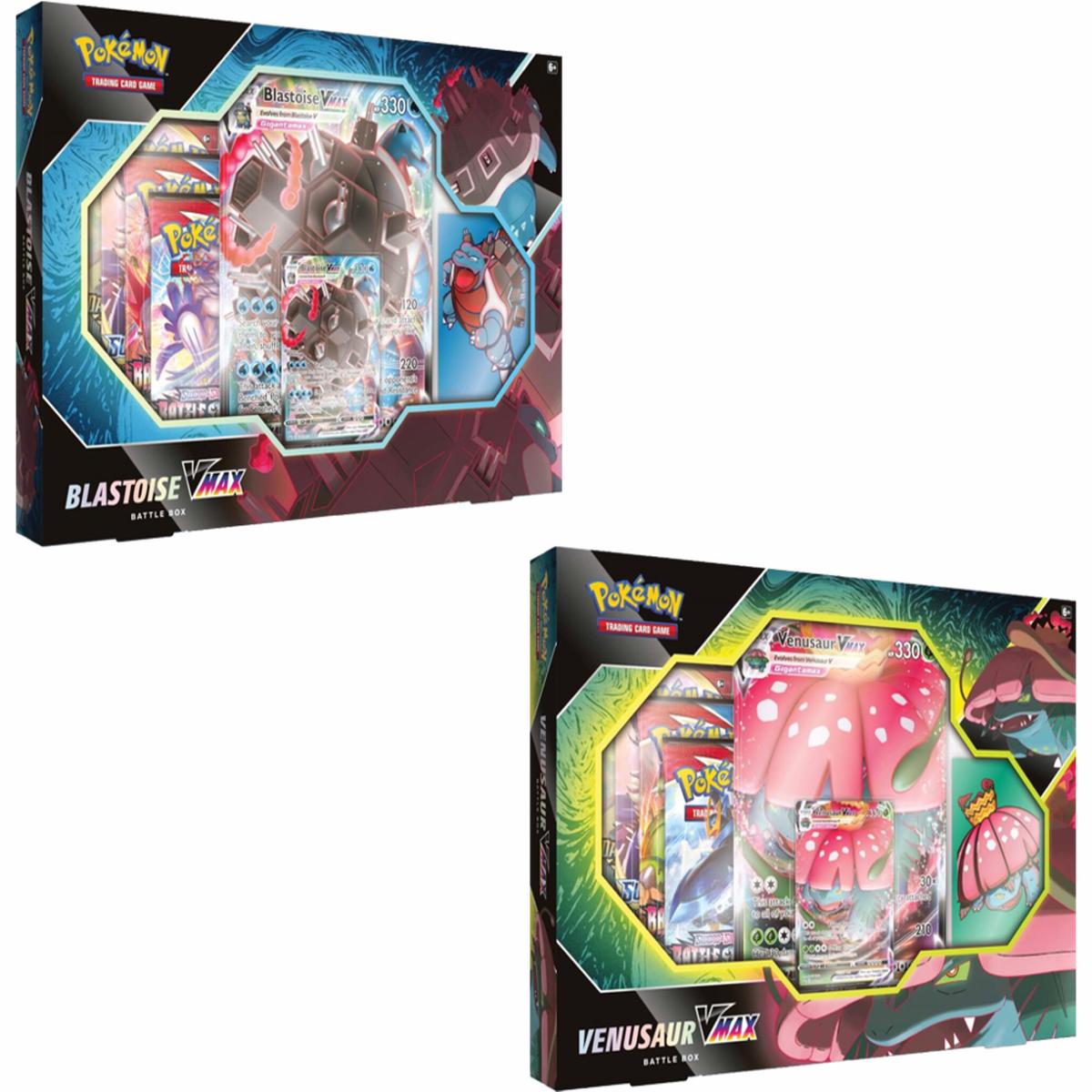 Blastoise & Venusaur VMAX