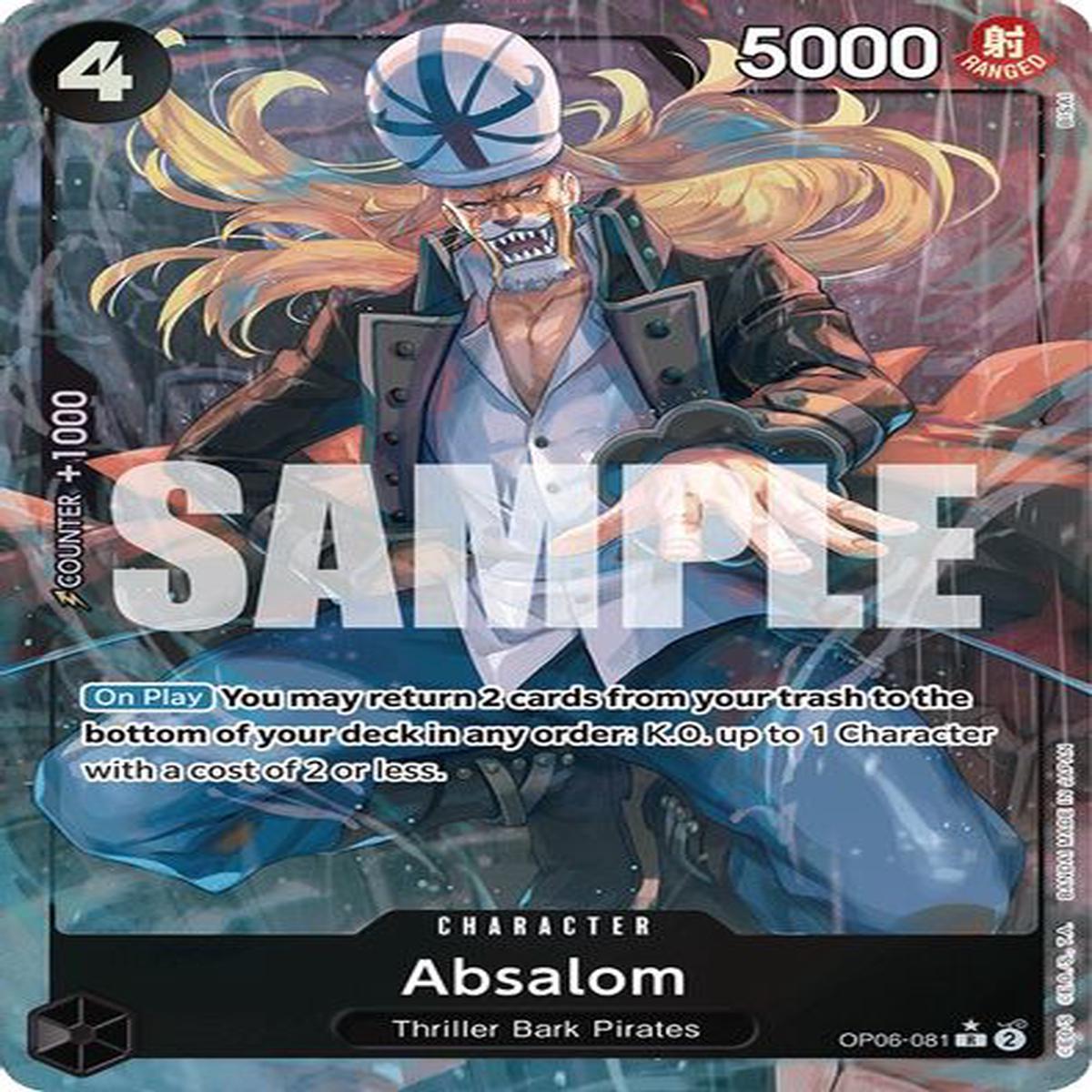Absalom (Alternate Art) OP06-081 - Rare