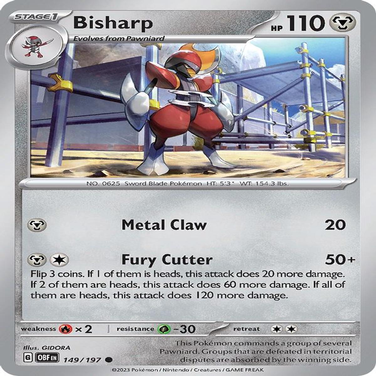 Bisharp 149/197 - Common - Reverse Holo