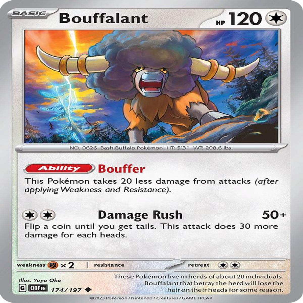 Bouffalant 174/197 - Uncommon