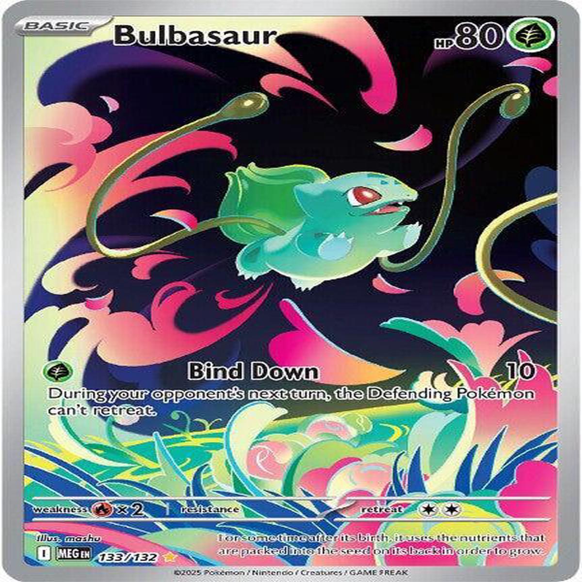 Bulbasaur 133/132 - Illustration Rare - Espaol