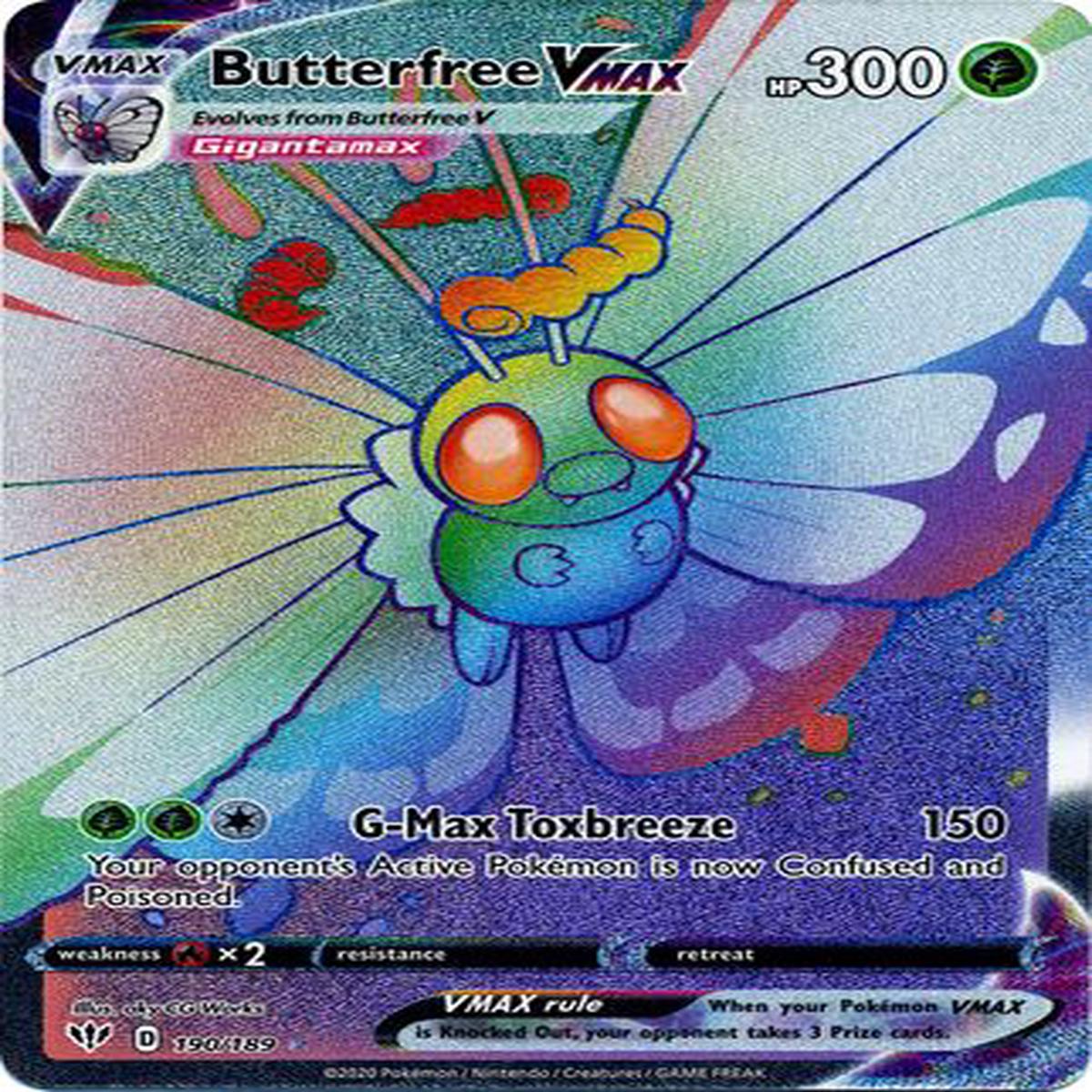 Butterfree VMAX 190/189