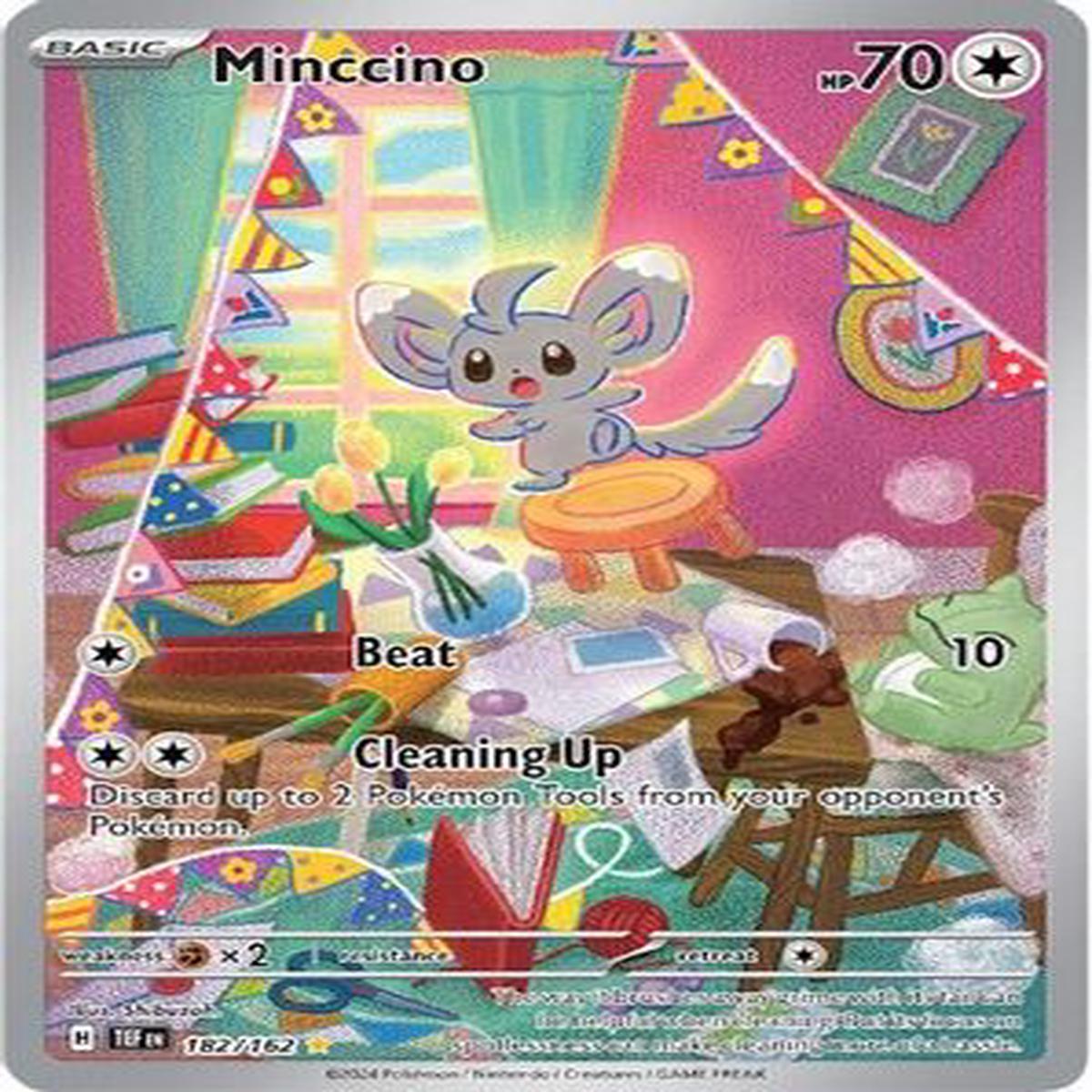 Minccino 182/162 - Illustration Rare