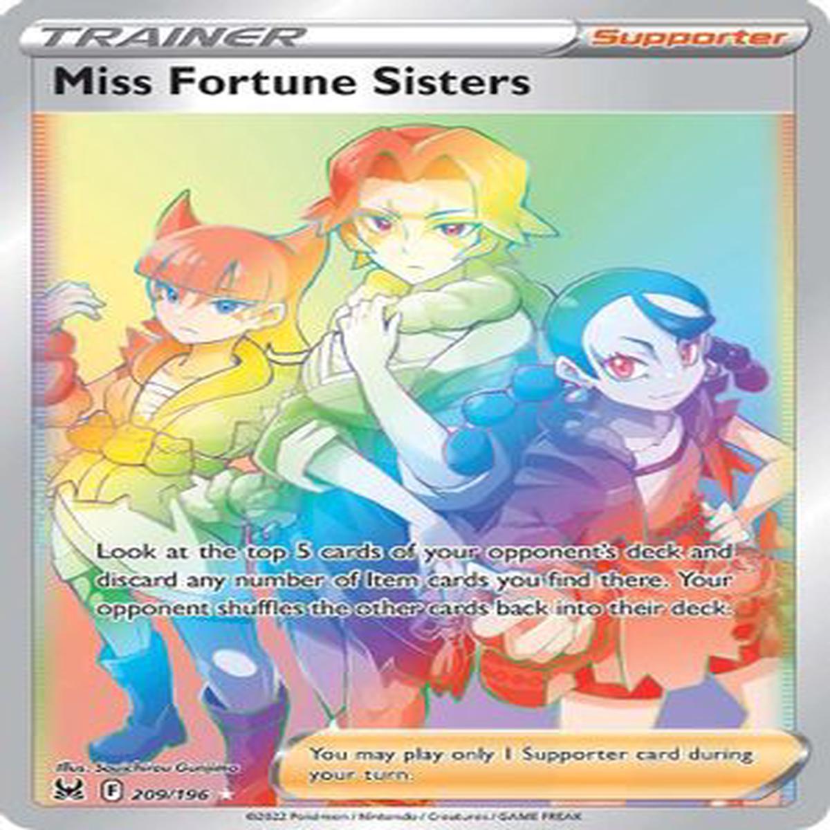 Miss Fortune Sisters 209/196