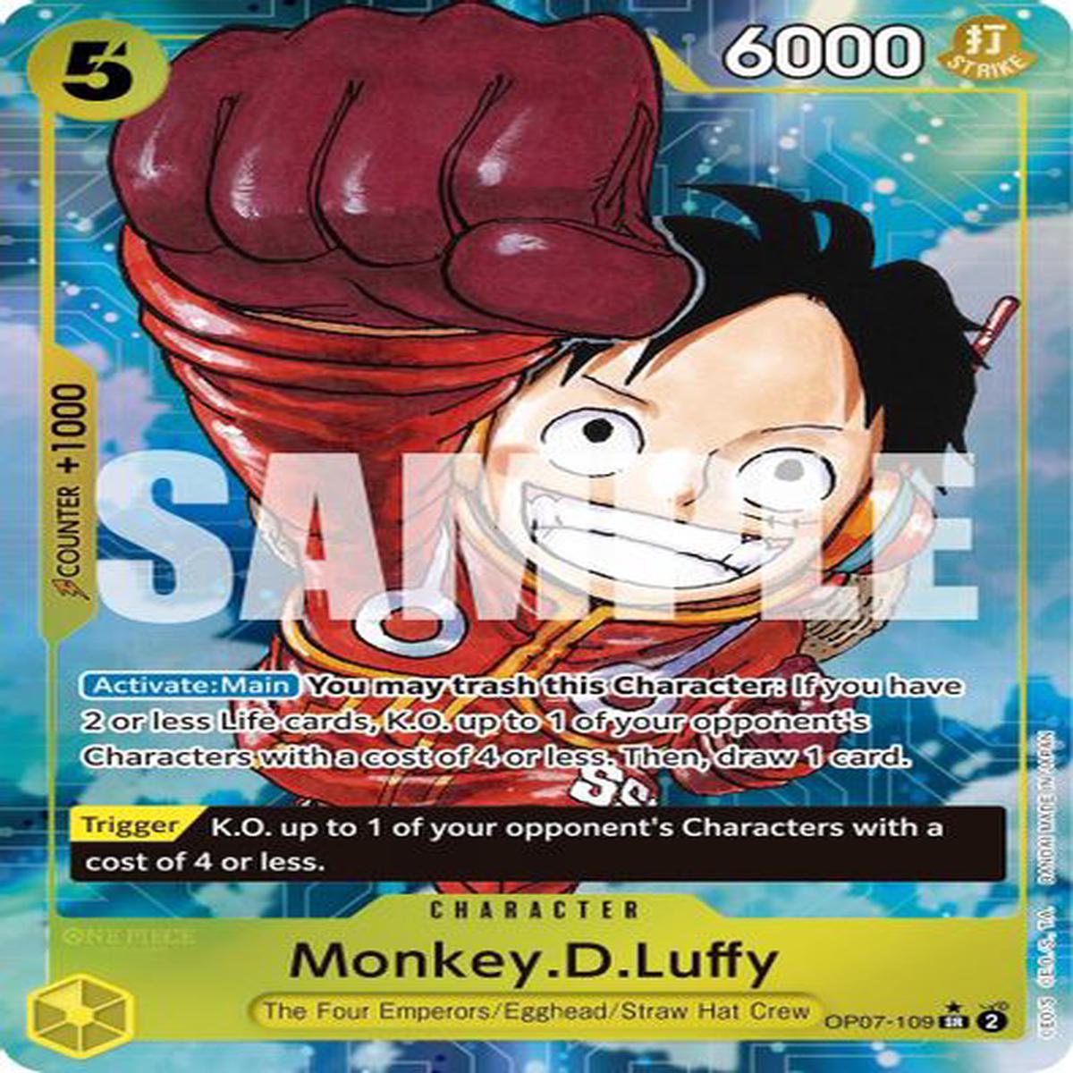 Monkey.D.Luffy (Parallel) OP07-109 - Super Rare