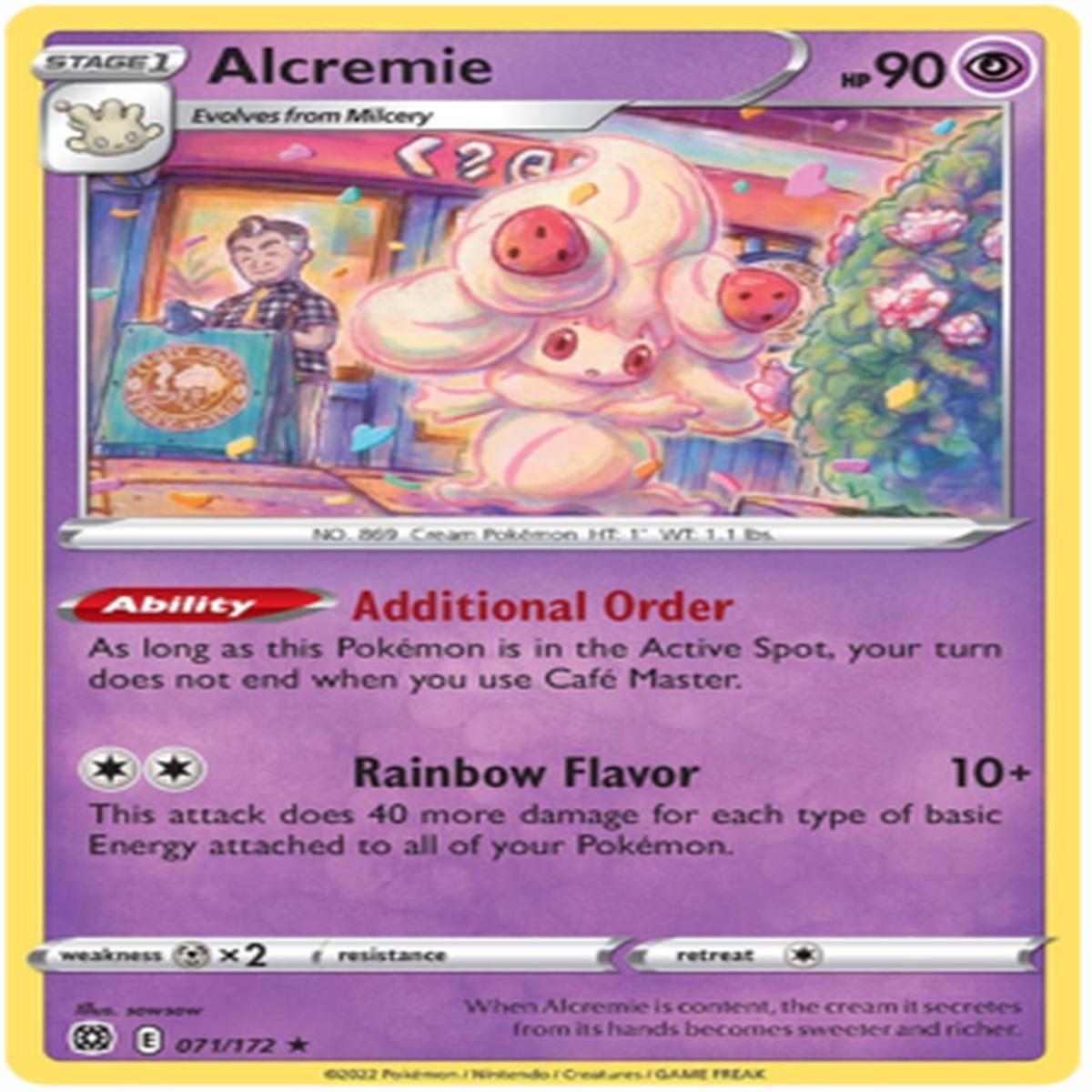 Alcremie 071/172 Reverse Holo