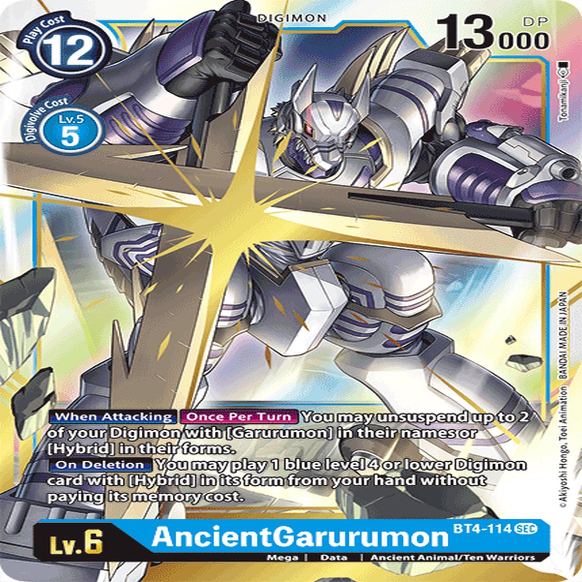 AncientGarurumon BT4-114