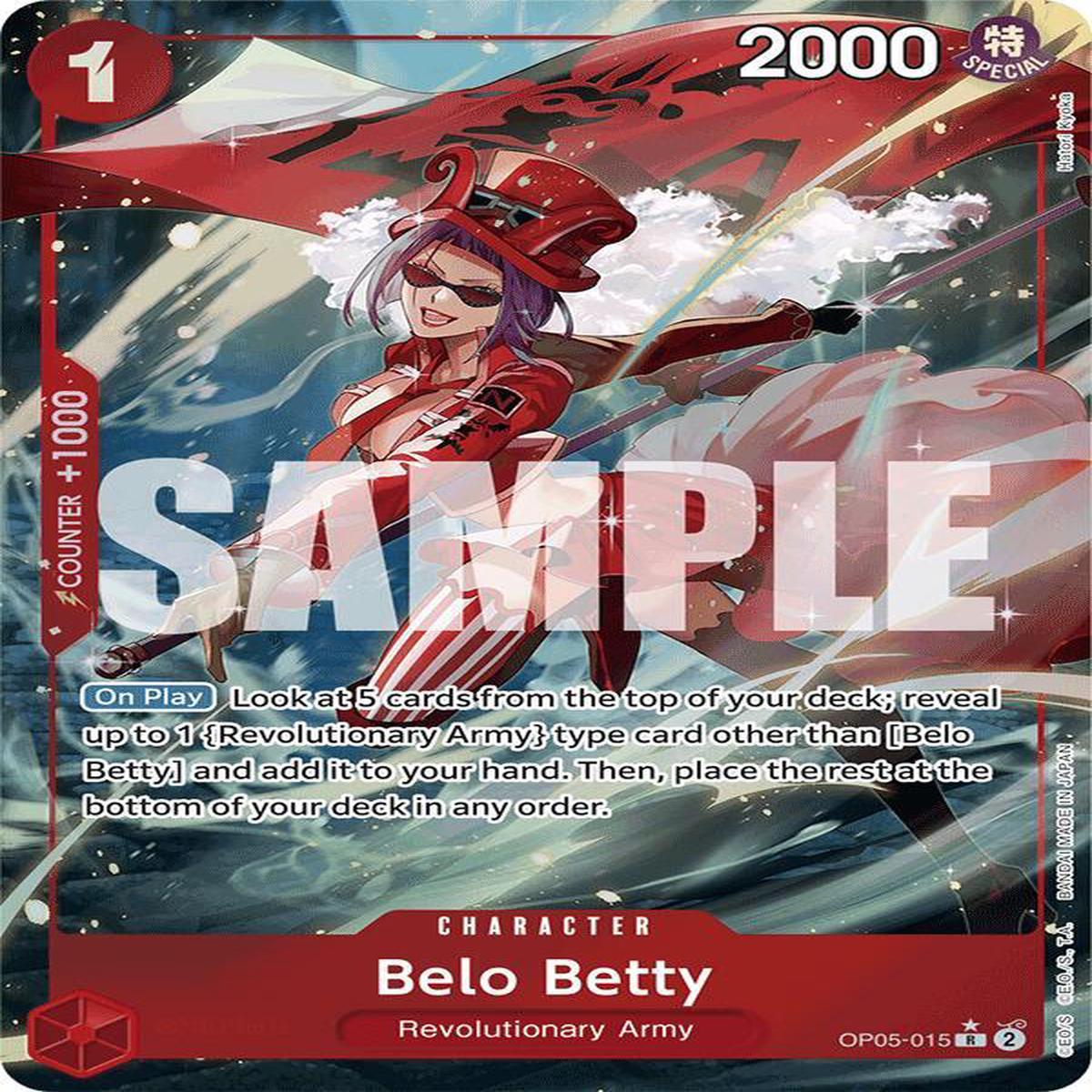 Belo Betty - OP05-015 - Full Art - Rare