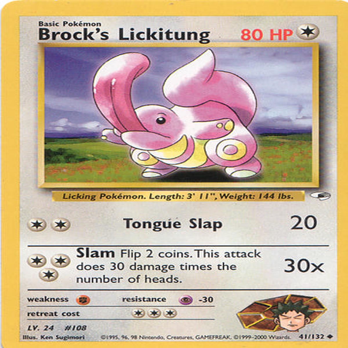 Brock's Lickitung 41/132