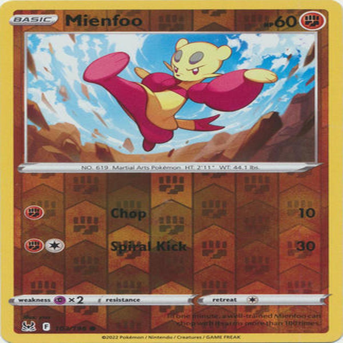 Mienfoo 103/196 Reverse Holo
