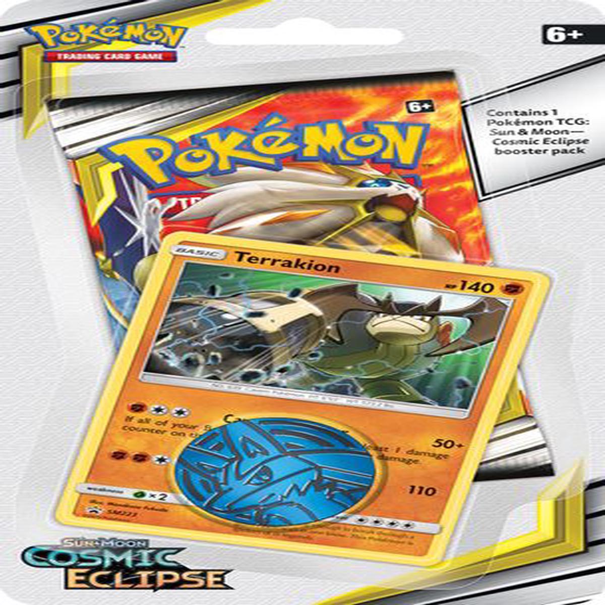 Blister 1 Pack Eclipse Cosmico Terrakion ESPAOL
