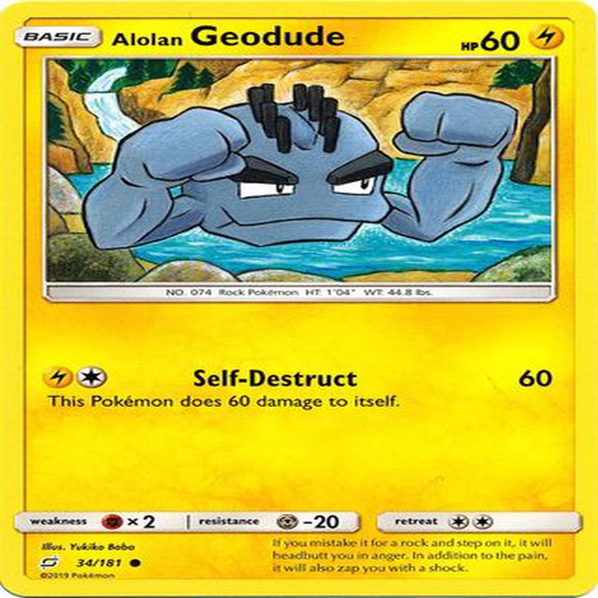 Alolan Geodude 34/181