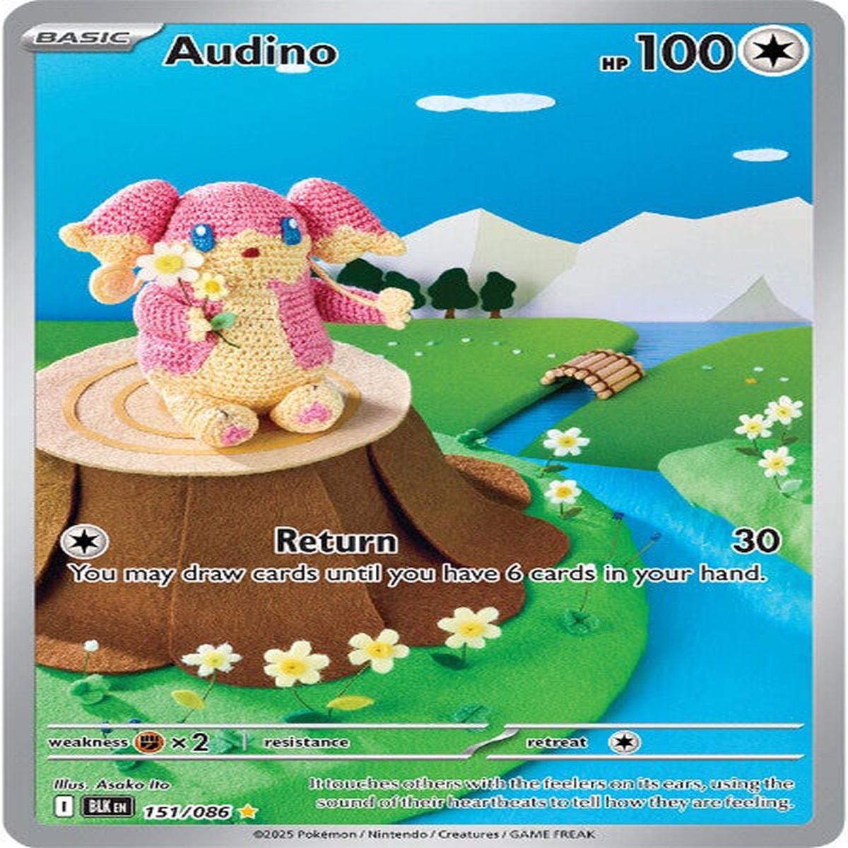 Audino 151/086 - Illustration Rare