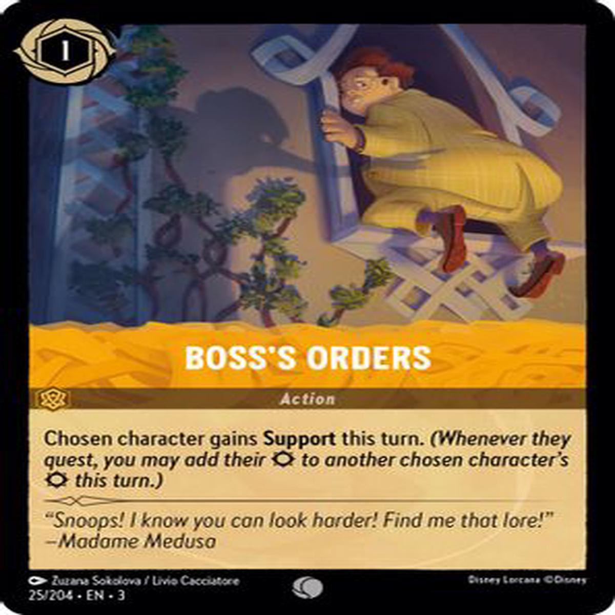 Boss's Orders 25/204 - Common