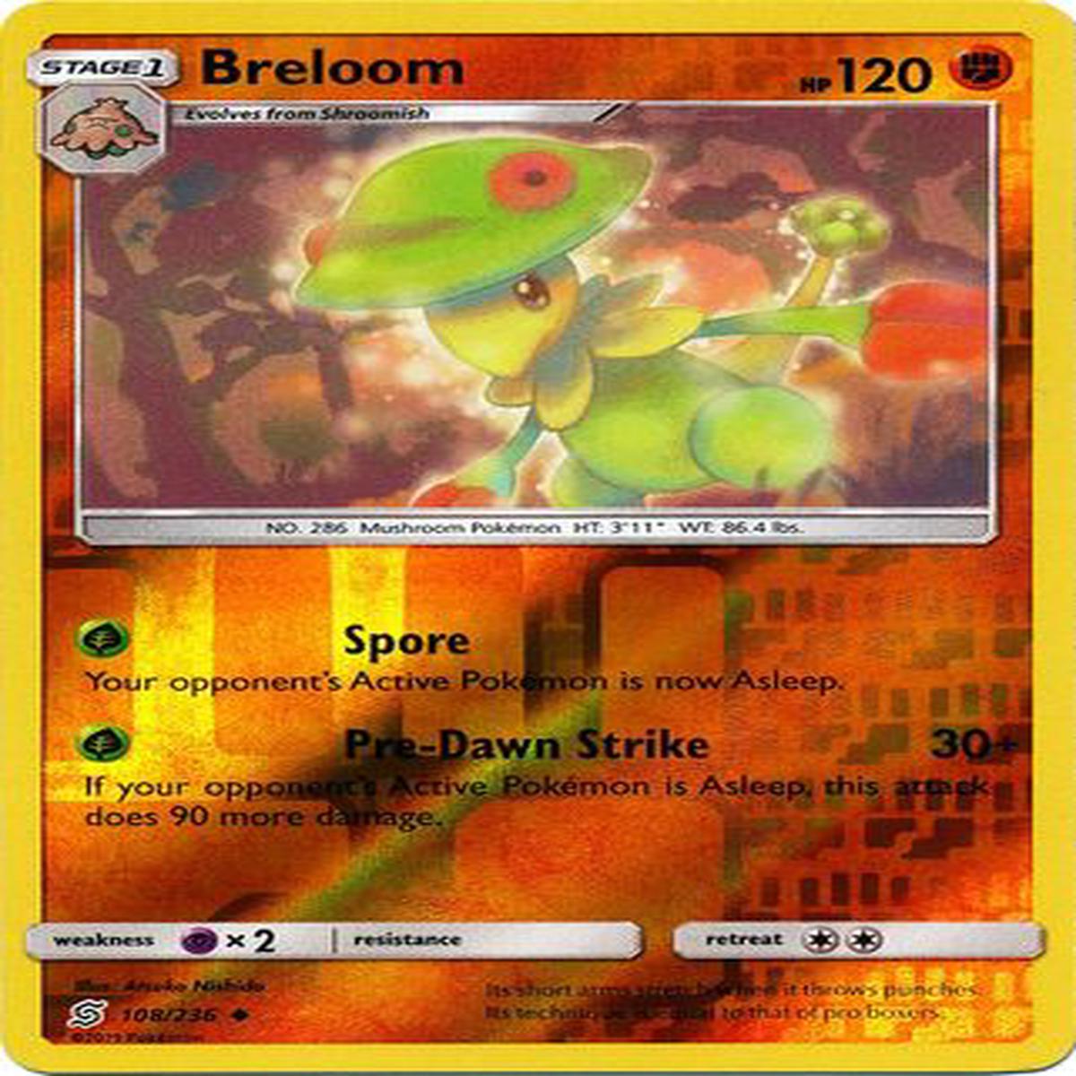 Breloom 108/236 - Reverse Holo