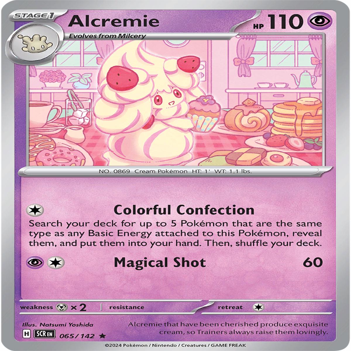 Alcremie 065/142 - Rare - Holo