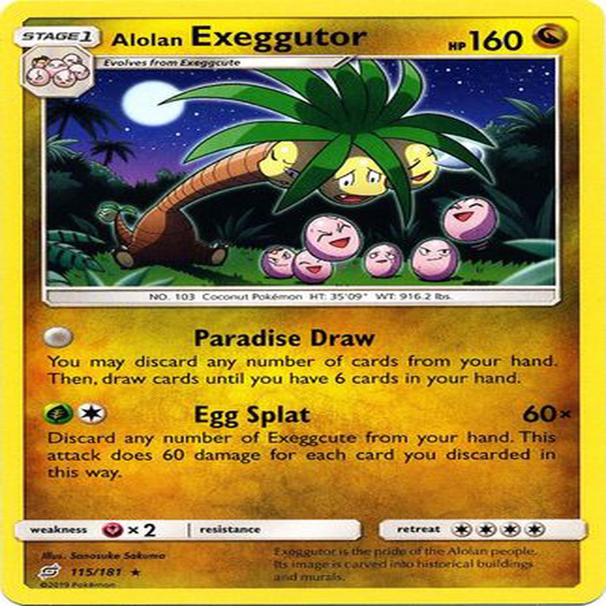 Alolan Exeggutor 115/181
