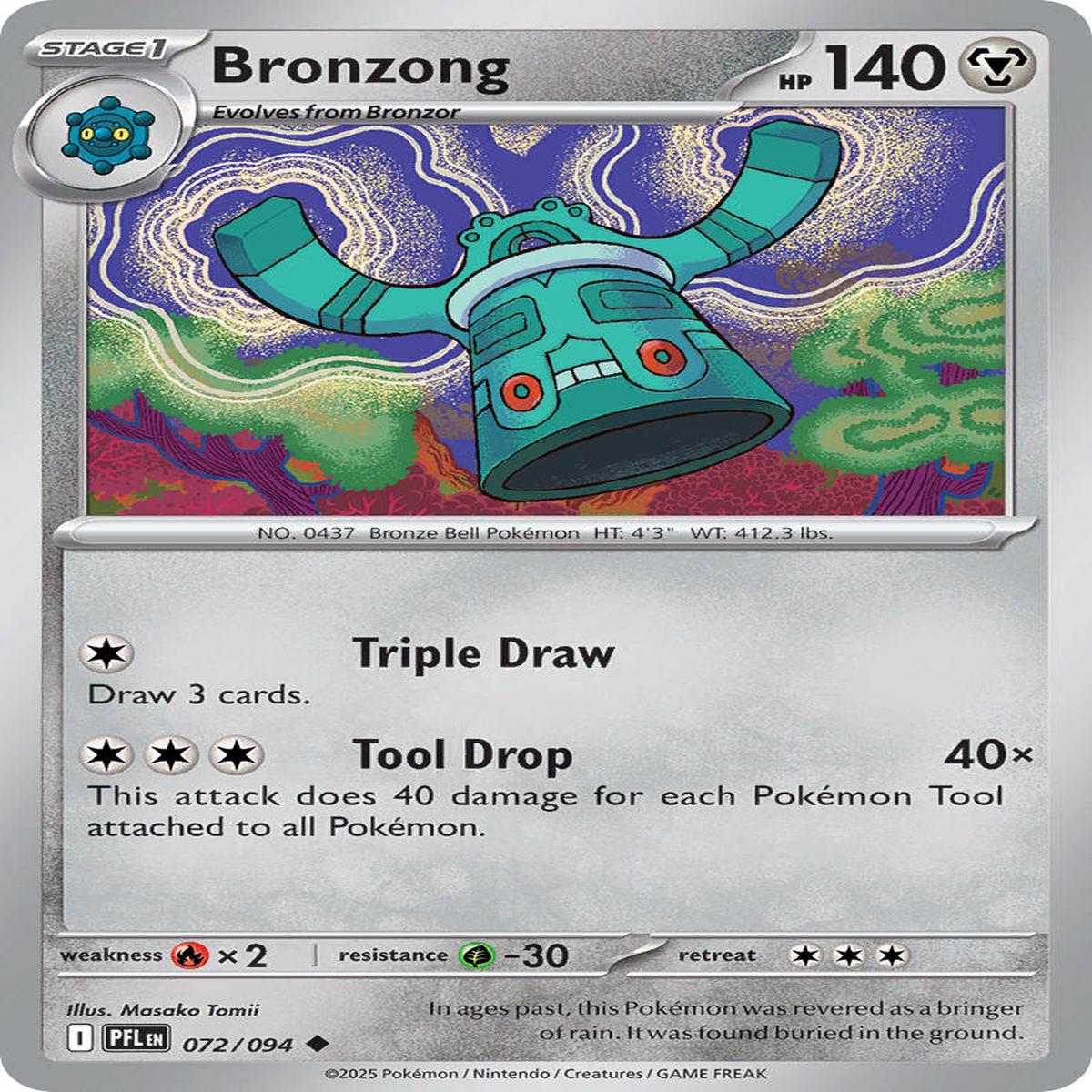 Bronzong 072/094 - Uncommon