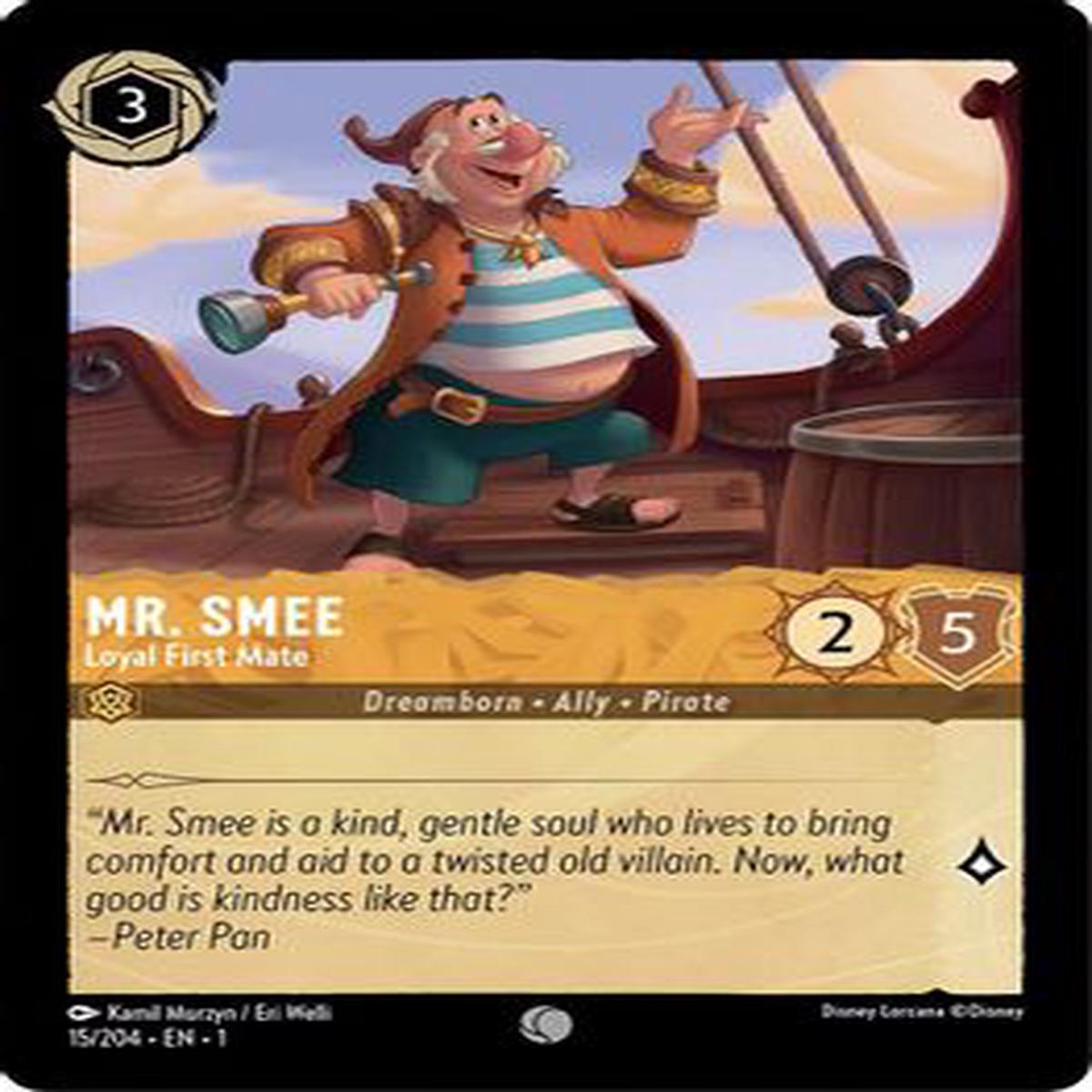 Mr. Smee - Loyal First Mate - Common - 15/204