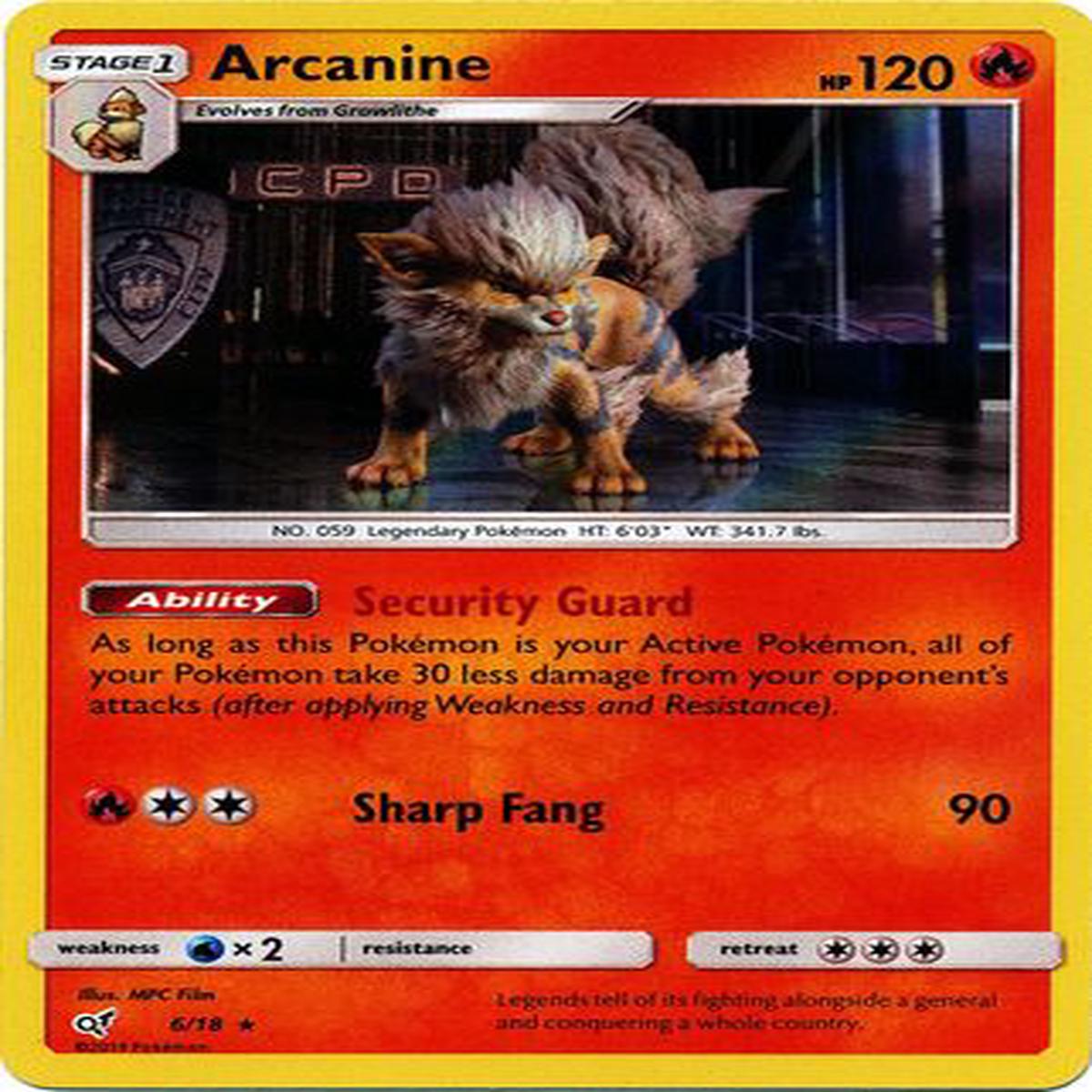 Arcanine 6/18