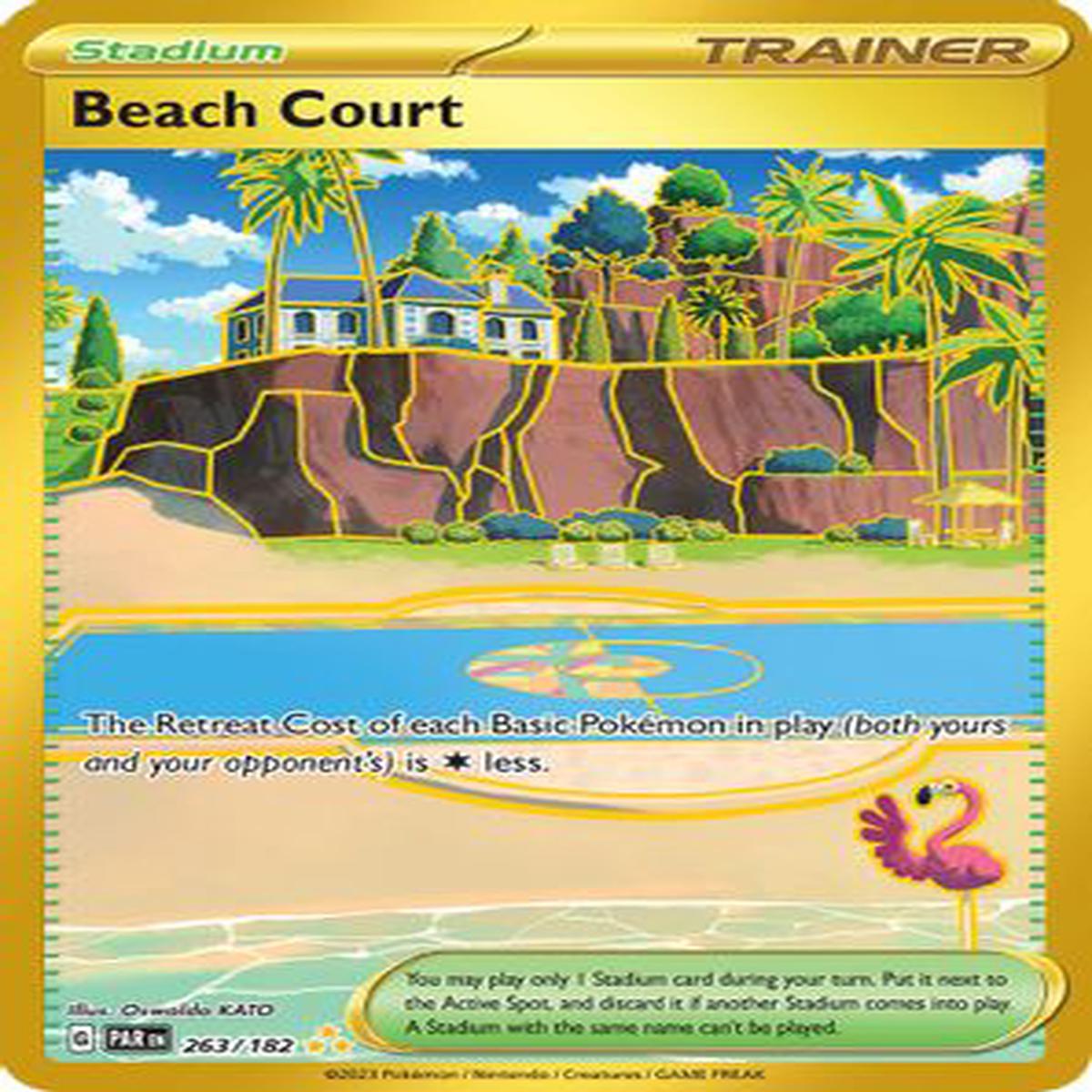 Beach Court 263/182 - Hyper Rare (ESPAOL)