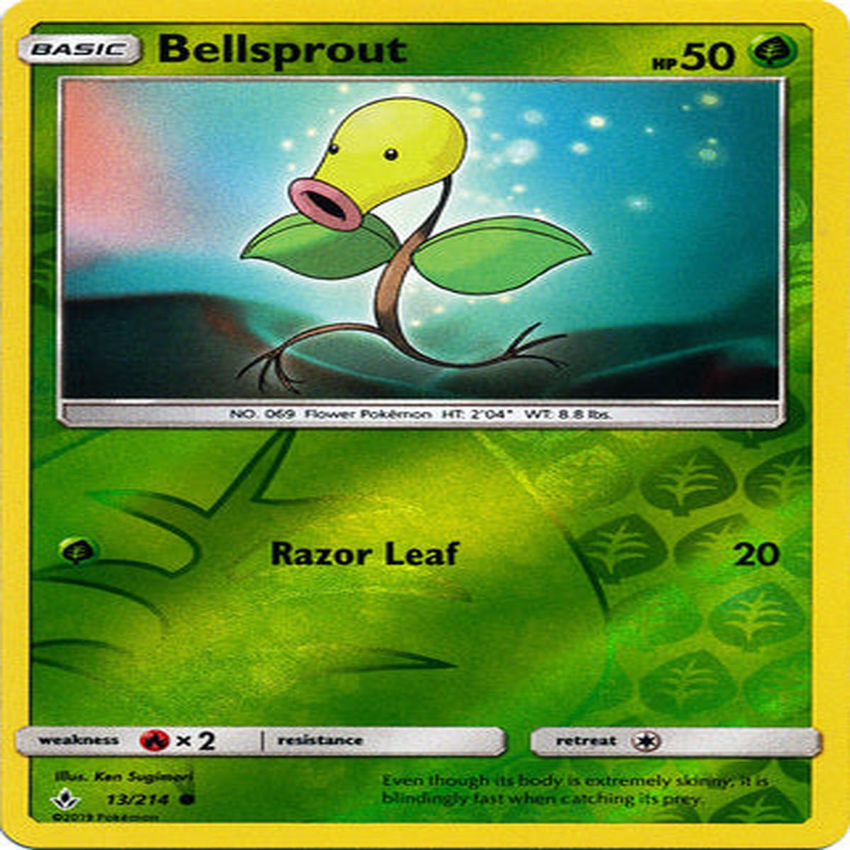Bellsprout 13/214 - Reverse Holo