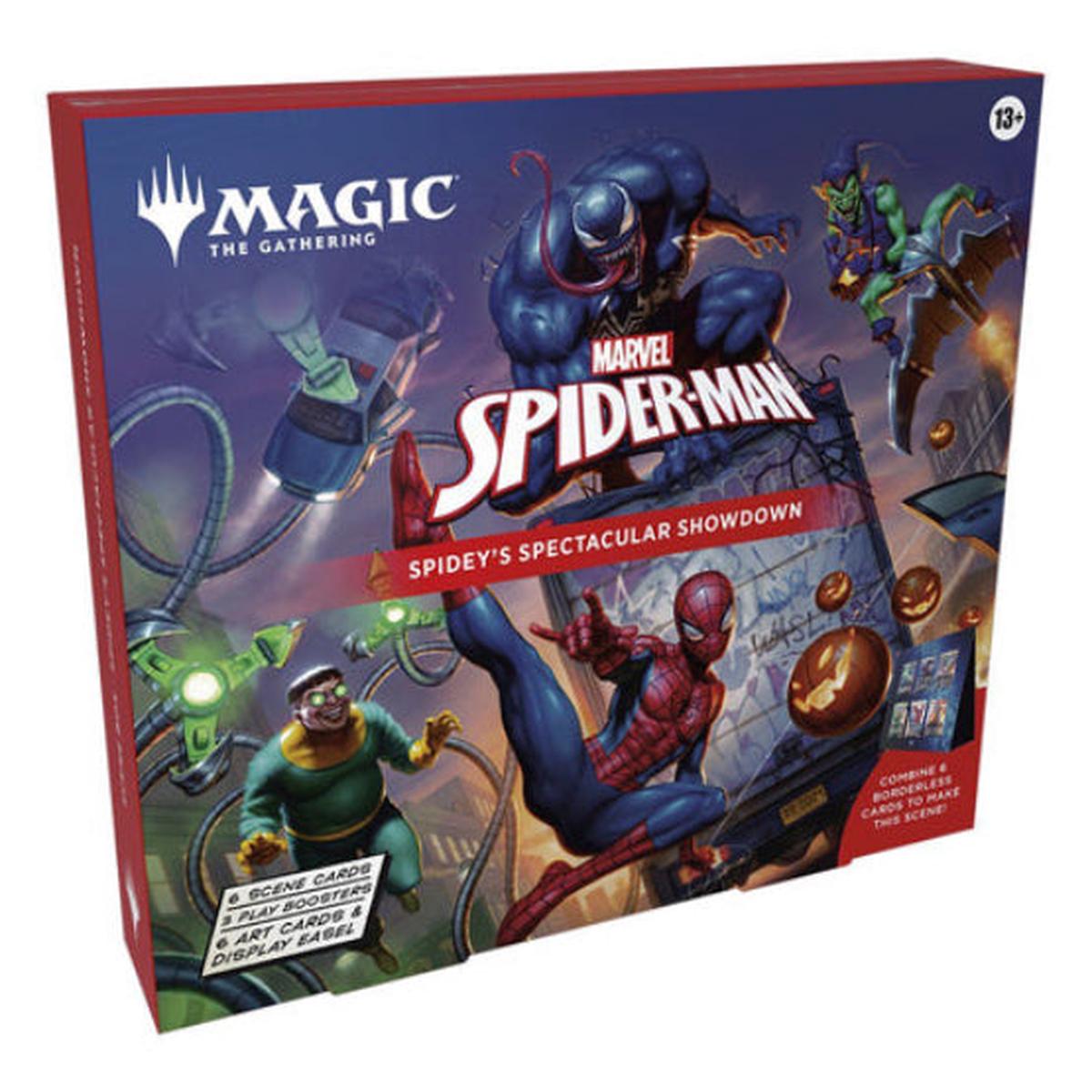 Magic Spiderman Scene Box