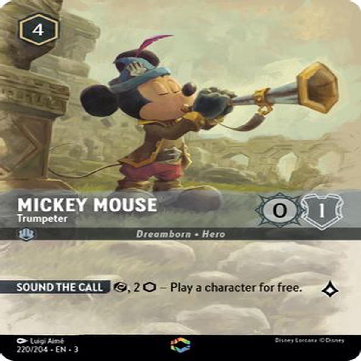 Mickey Mouse - Trumpeter 220/204 - Enchanted