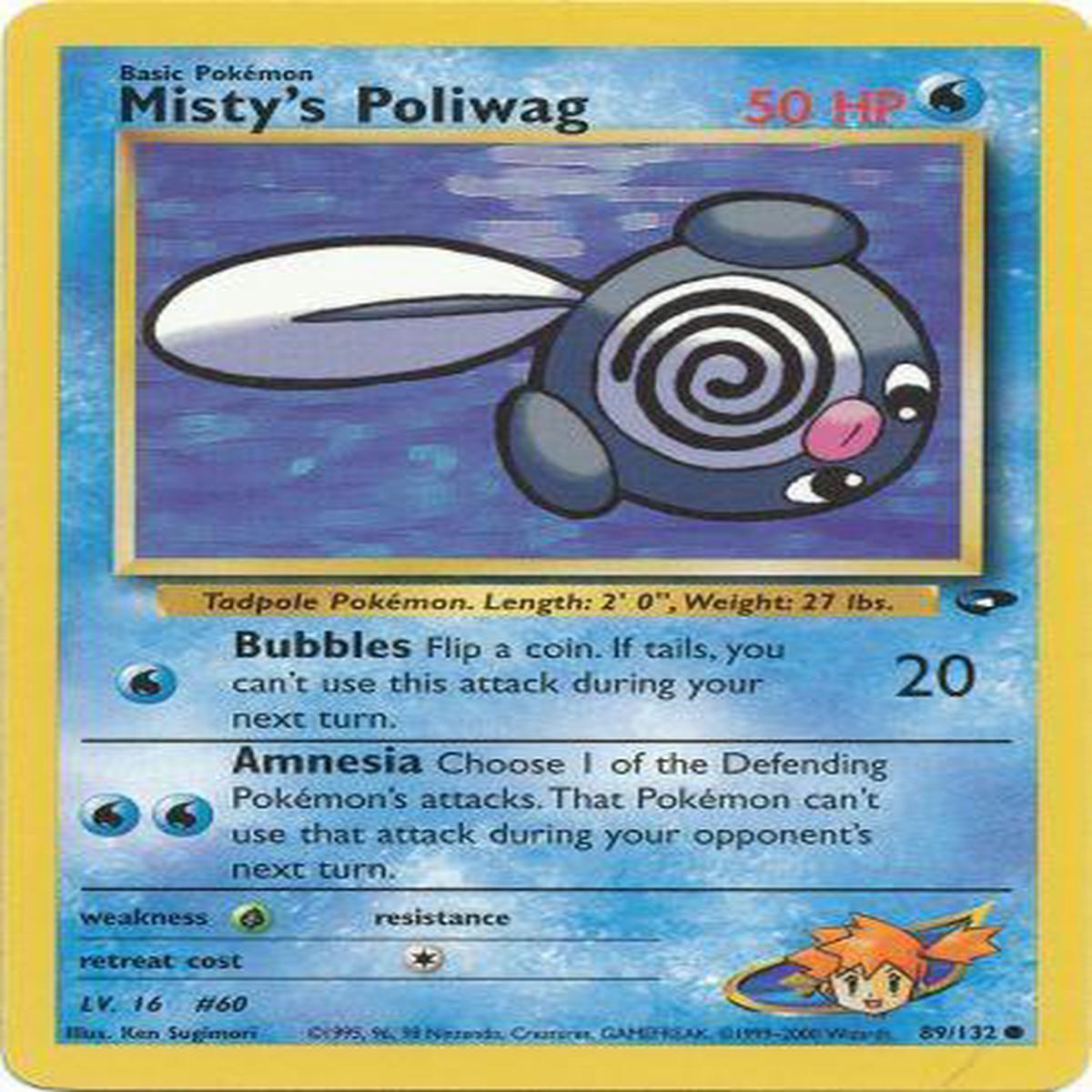 Misty's Poliwag 89/132