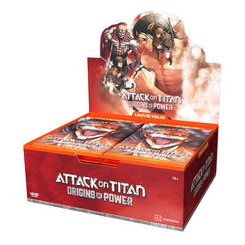 UniVersus: Attack on Titan: Origins of Power Booster Box