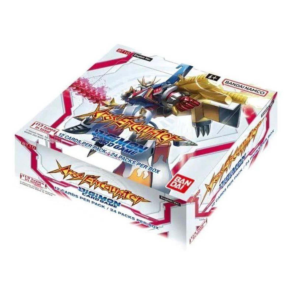 Digimon BT10 Xros Encounter Booster Box